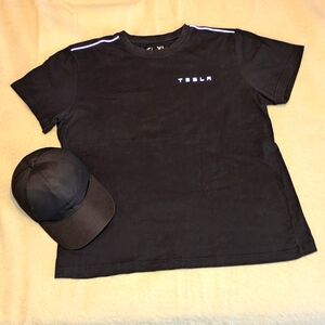 TESLA T-shirt & Bump Cap Combo